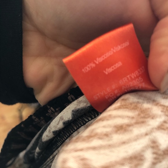 NWT Hale Bob Astine Print Drawstring Pant - Picture 6 of 6